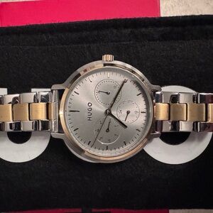 HUGO BOSS Men's Two-Tone Silver and Gold Watch